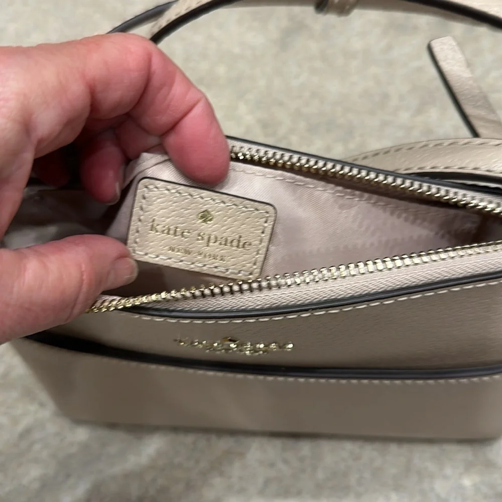 Kate spade across bag pale pink